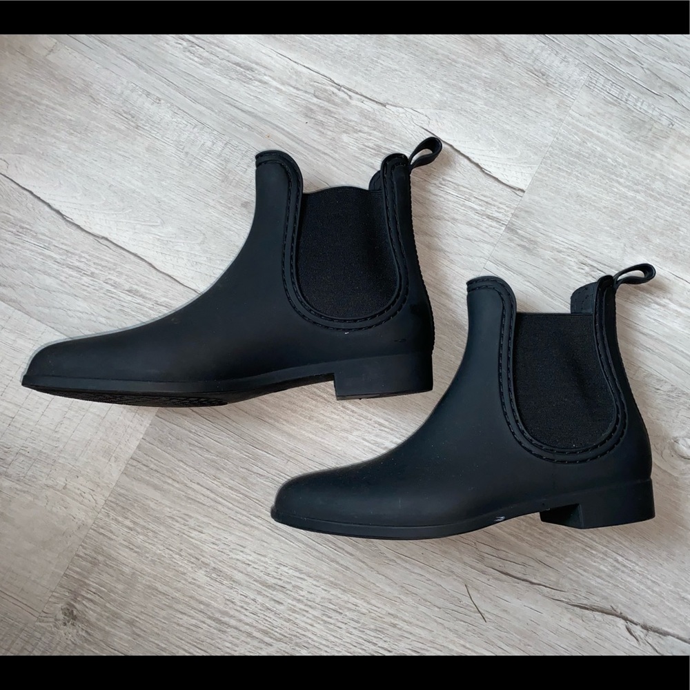 Jeffery Campbell Chelsea rain boots